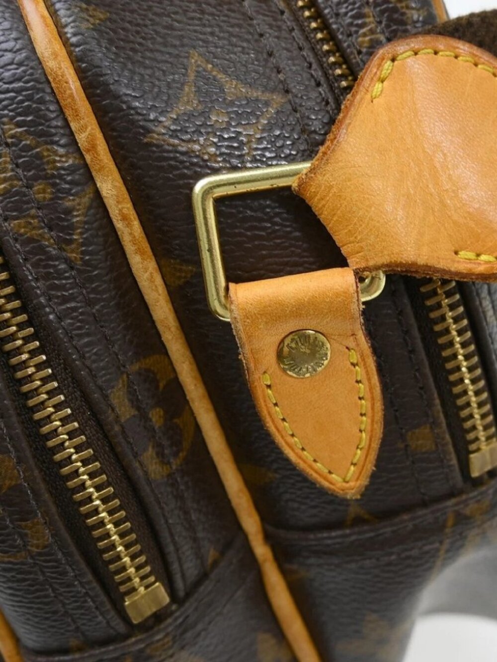 LOUIS VUITTON MONOGRAM REPORTER PM SHOULDER BAG - Picture 14 of 14